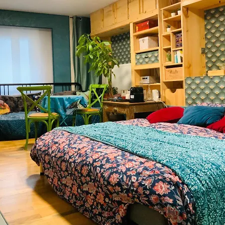 Belle chambre en rez de chaussée avec sauna dans quartier calme-2