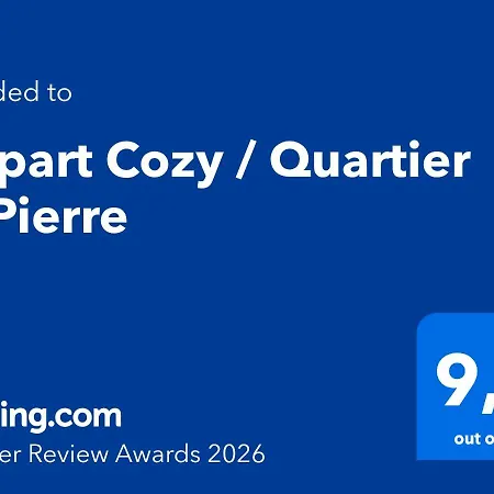 Appart Cozy / Quartier St Pierre-2