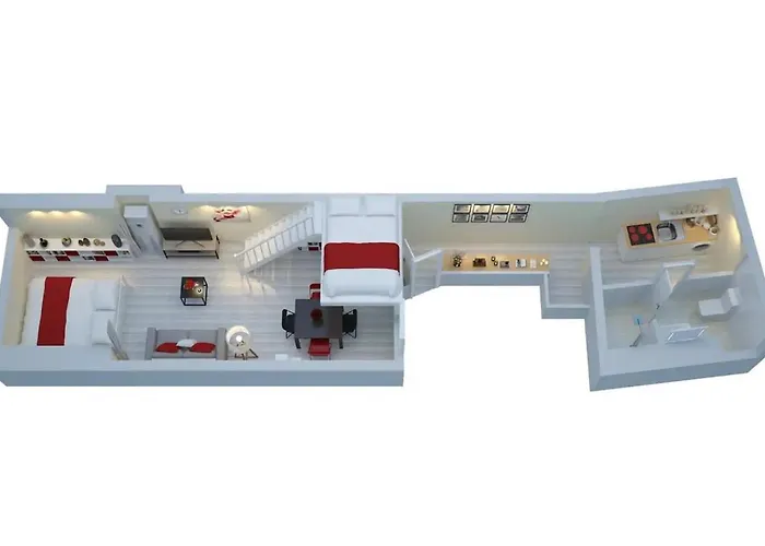 Spacious 2-Bedroom Family Duplex With Free Parking And Netflix Bordeaux