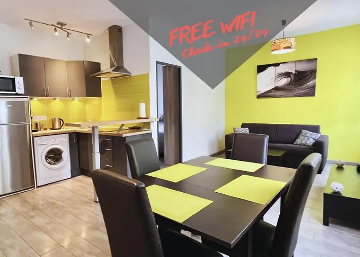 Appartement Esprit libre, Beau 2 pièces climatisé à Bordeaux