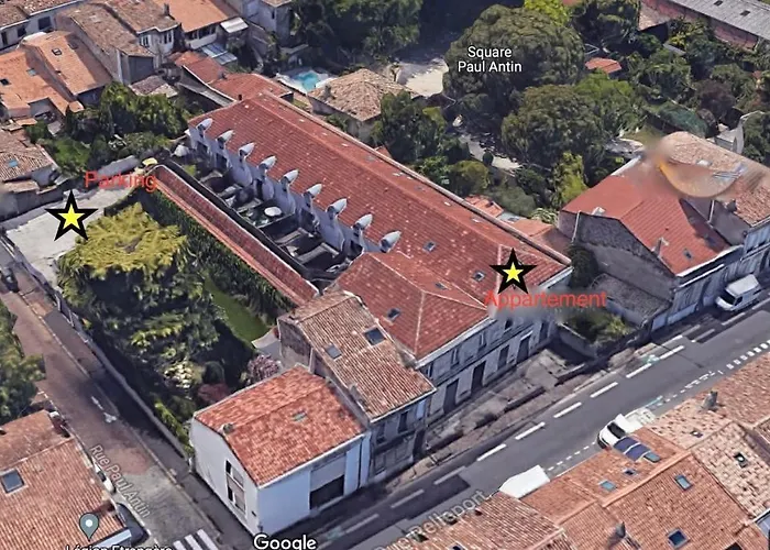 Superbe T3 duplex parking privé gratuit sur place Bordeaux