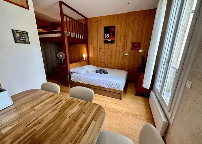 Le Woody, Centre-ville, Parking gratuit Bordeaux