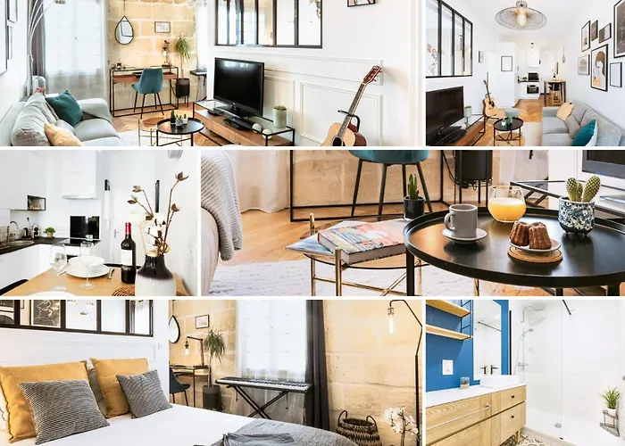 Appartement Life&Travel - T2 avec Parking - Centre Historique à Bordeaux
