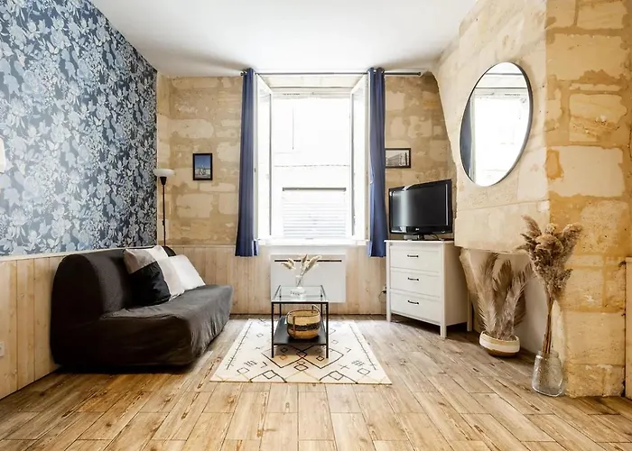 Lurbe Bleue I Peaceful&Charming 4pax apartment I Bordeaux City Center