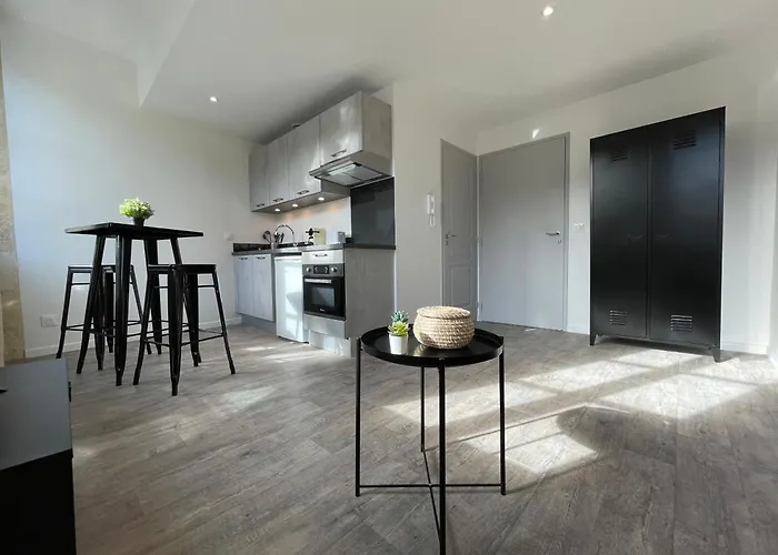 Studio lumineux avec Climatisation pour 2 Personnes Bordeaux