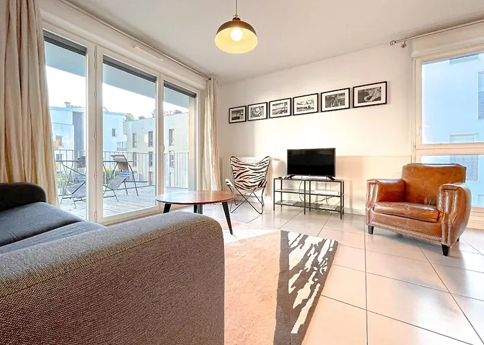 Appartements avec Terrasse - Cite du Vin Bordeaux