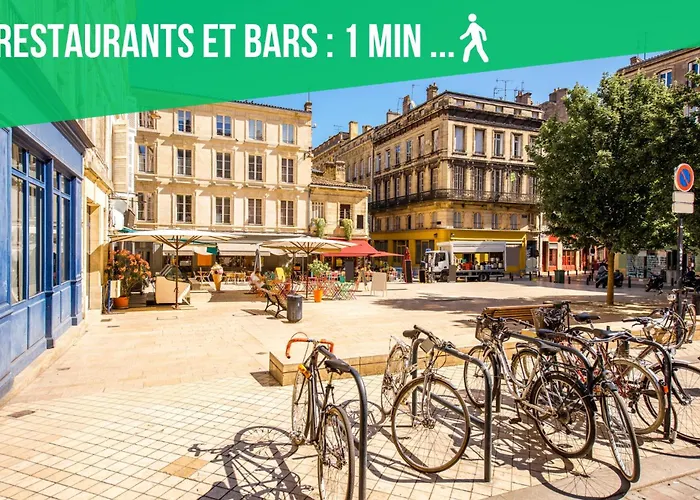 Central 1-Bedroom Apartment With Parking, Netflix And High-Speed Wi-Fi Bordeaux