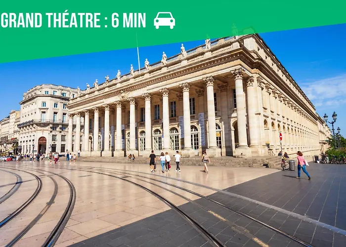 Central 1-Bedroom Apartment With Parking, Netflix And High-Speed Wi-Fi Bordeaux