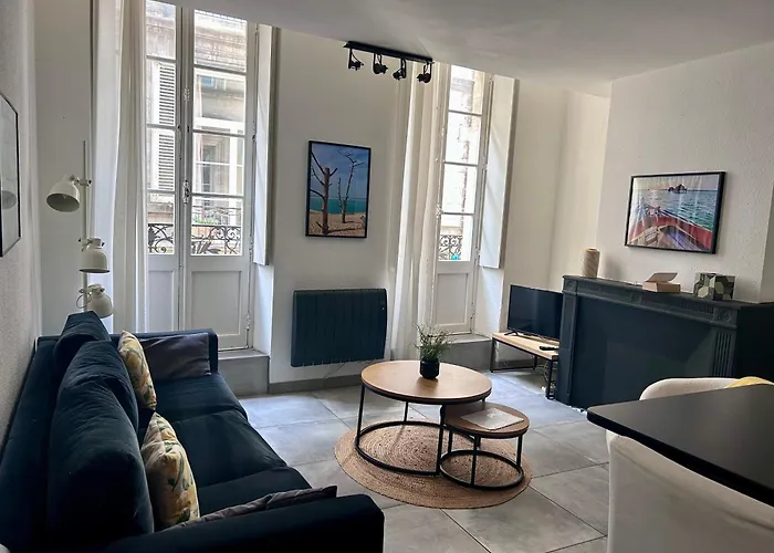 Appartement Cosy Avec Balcon, Centre Historique Bordeaux