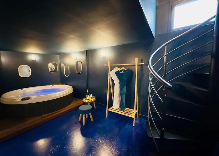 Mieuxqualhotel jacuzzi privatif Le rond Bordeaux