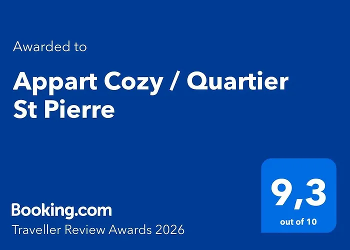 Appart Cozy / Quartier St Pierre Bordeaux
