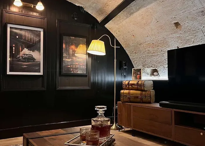 L'ARCADE SECRETE Appartement climatisé, Jacuzzi, Borne d'arcade Bordeaux centre
