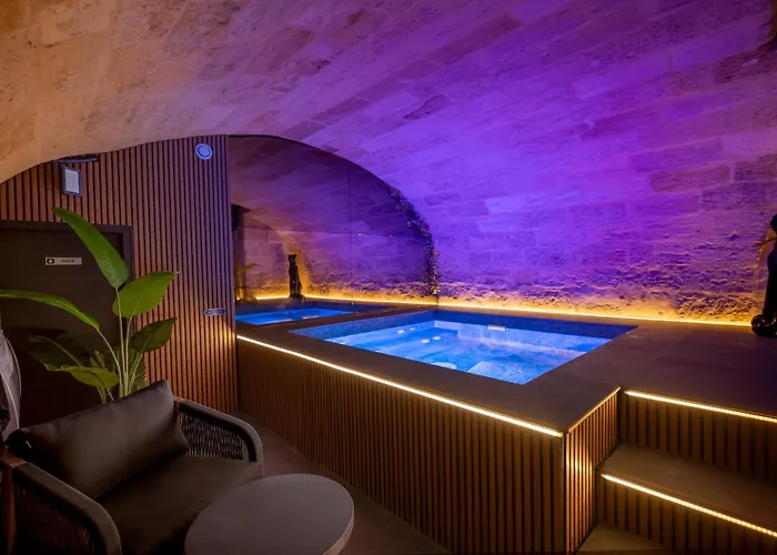 Spa privé XXL dans cave Voûtée - Suite Luxe Romantique Bordeaux