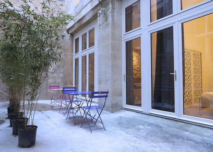 Ausone Beautiful Loft Apartment In Historical Center + Terrace And Parking Bordeaux